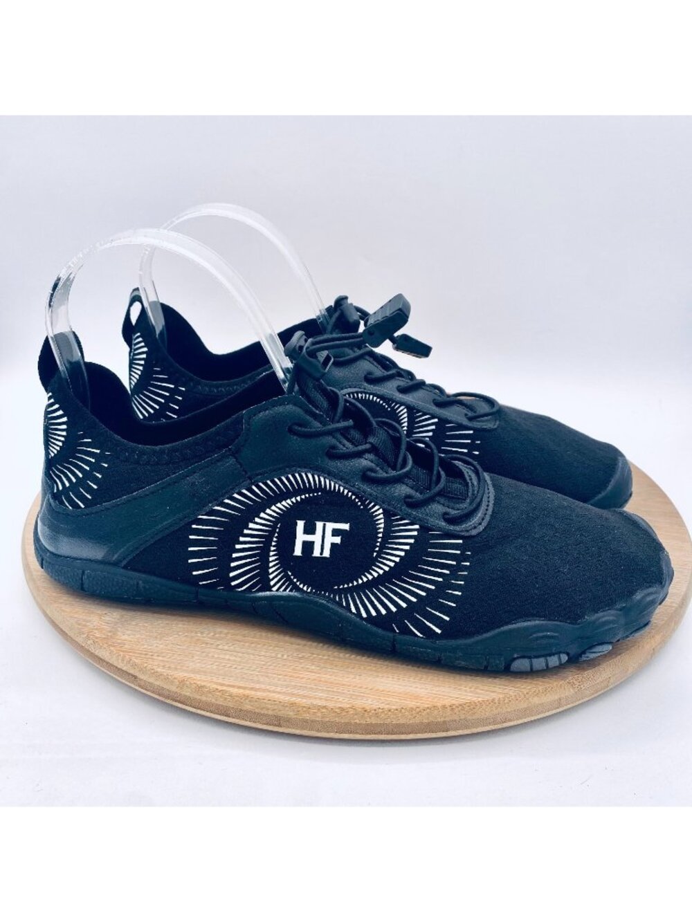 Hike Footwear Barefoot Shoes Womens 10 41 Black Wide Toe Zero Drop Minimalist
